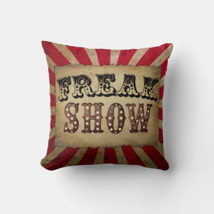 Coussin Retro Circus Poster FreShow
