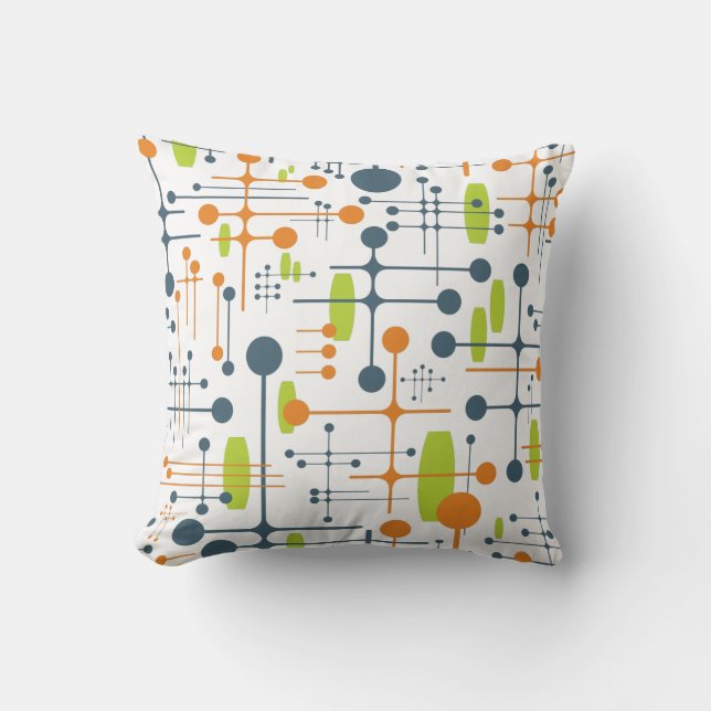 Coussin Rétro futuristic (Recto)