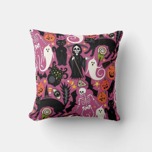 Coussin rétro halloween bublegum