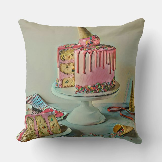 Coussin Retro ice cream popsicle (Recto)