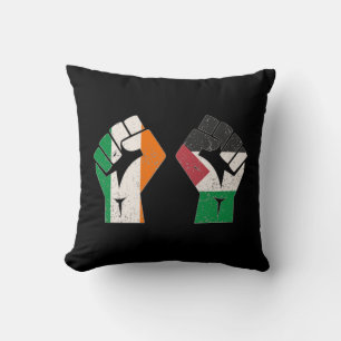Coussin Rétro Irlande Palestine Solidarité Première révolu