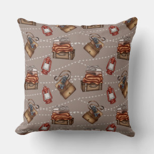 Coussin Retro Traveler & Cameraman Essentials