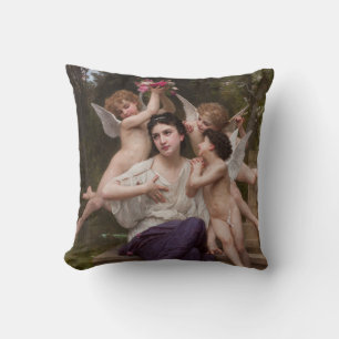 Coussin Rêve du printemps, Rêve de Printemps par Bouguerea