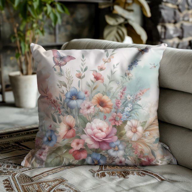 Coussin Rêve floral (Créateur téléchargé)
