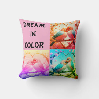 Coussin Rêver en couleur