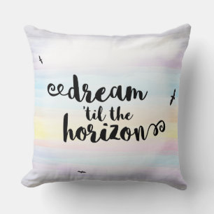 Coussin Rêver jusqu'à l'horizon