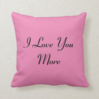 Coussin Réversible je t'aime plus