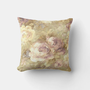 Coussin réversible rose Garden