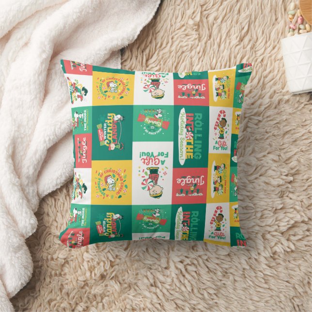 Coussin Rêves de menthe à cacahuètes | Motif de vacances (Couverture)