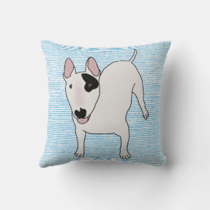 Coussin Rex the TV Terrier, amusant, heureux design coussi