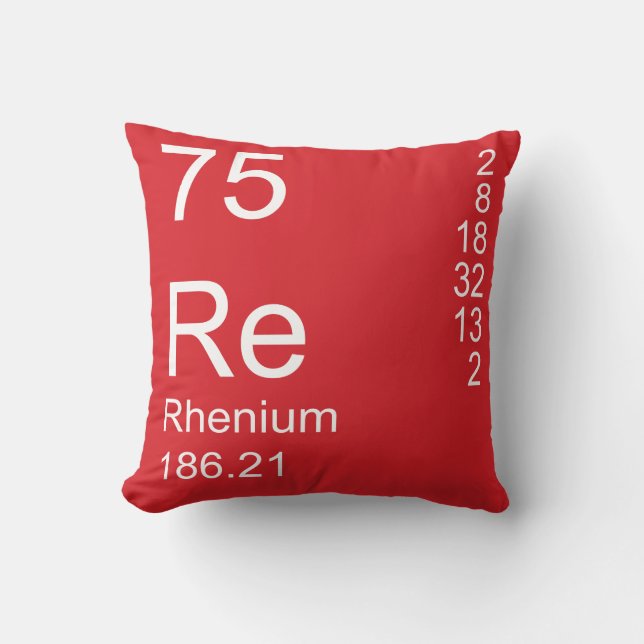 Coussin Rhénium (Recto)