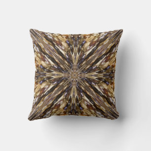 Coussin Richesse Des Perles De Semence Motif Abstrait