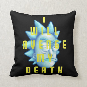 Coussin RICK ET MORTY™ Je Vais Évenger Ma Mort