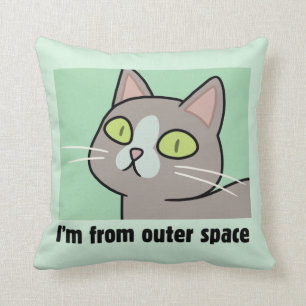 Coussin RICK ET MORTY™ Je viens de l'espace extra-atmo
