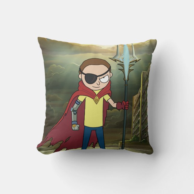 Coussin RICK ET MORTY™ | Morty mal (Recto)