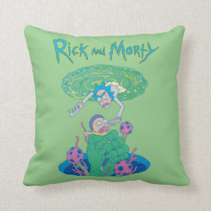 Coussin RICK ET MORTY™ Secourt du portail