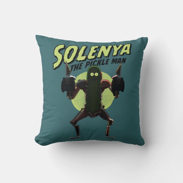 Coussin RICK ET MORTY™ | Solenya - L'homme chiche (Recto)