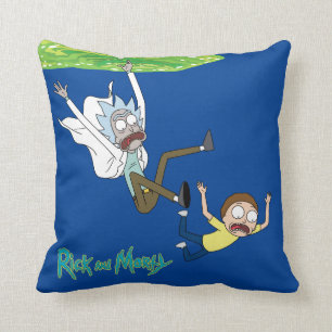 Coussin RICK ET MORTY™   Sortie du portail