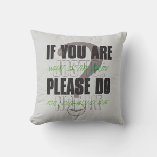 Coussin Riddler - Si Vous Êtes Justice S'Il Vous Plaît Ne 