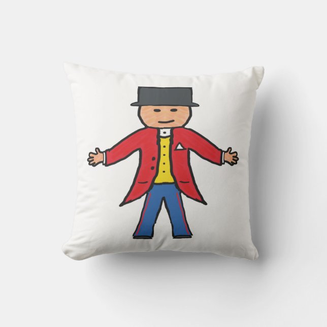 Coussin Ringmaster cirque (Recto)
