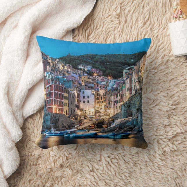 Coussin Riomaggiore Cinque Terre La Spezia Italie Panorama (Couverture)