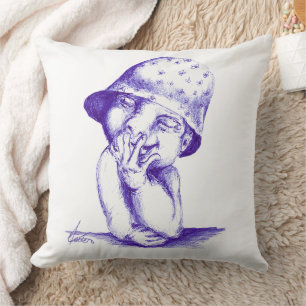 Coussin rire heureux 2