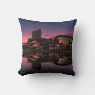 Coussin Rive d'Adélaïde au lever du soleil