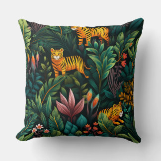 Coussin Roar & Explore Rainforest Botanical
