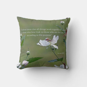 Coussin Romains 8:28