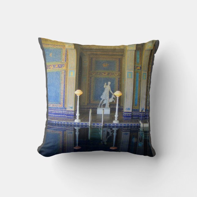 Coussin Roman Pool at Hearst Castle, Californie (Recto)