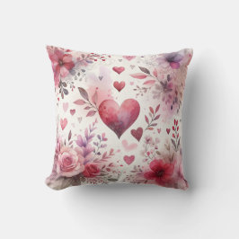 Coussin Romance intemporelle : un classique de la Saint-Va