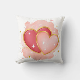 Coussin Romantic Heart Pillow design