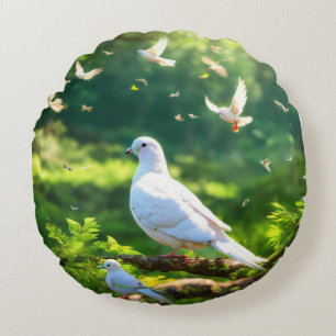 Coussin rond