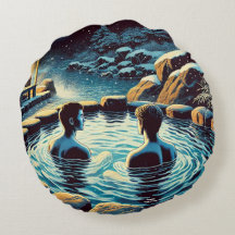 Coussin rond