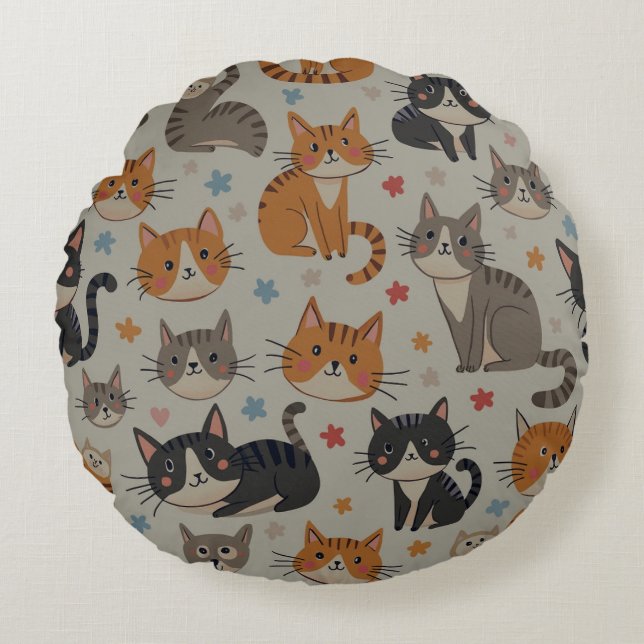 Coussin rond (Devant)