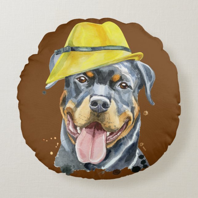 Coussin rond (Devant)