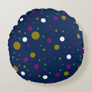 Coussin rond Chromatique Confetti