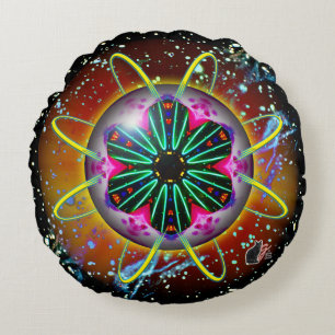 Coussin rond Cyclon Orbz