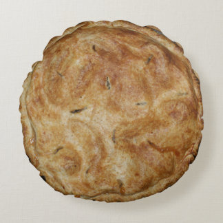Coussin rond de tartes aux pommes