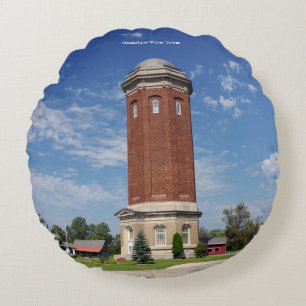 Coussin rond de tour d'eau Manistique