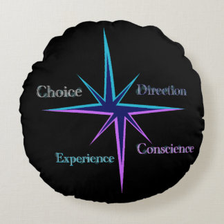 Coussin rond décoratif/Decorative cushion