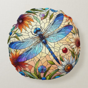Coussin rond Dragonfly