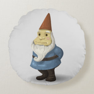 COUSSIN ROND GNOMES DE JARDIN MIGNON
