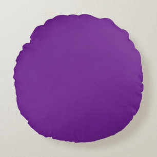 Coussin rond pourpre