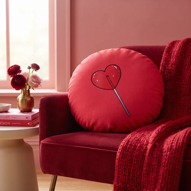 Coussin Rond Sucette (Créateur téléchargé)
