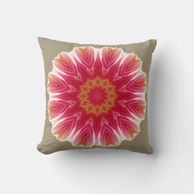 Coussin Rosa Muster (Recto)