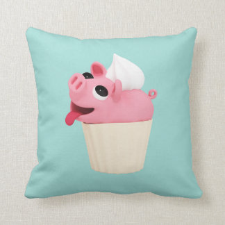 Coussin Rosa the Pig Cup Cake
