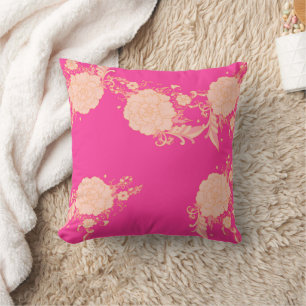 Coussin rose