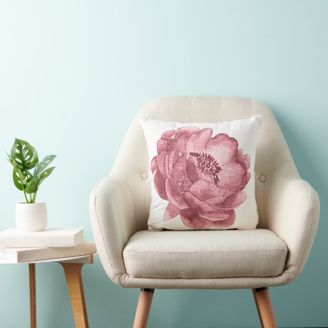 coussin rose (Chaise)