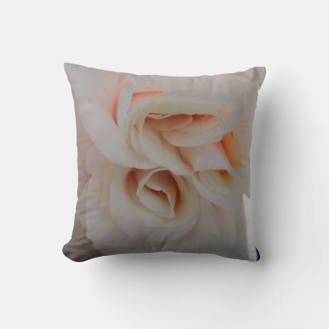 Coussin Rose blanc (Recto)